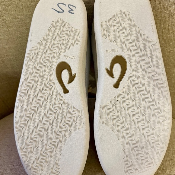 NEW w tags! Men's OluKai Punini Sneakers 10, collapsable heel. Vapor/Trench blue - Picture 6 of 10